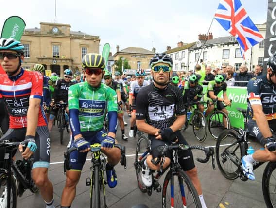 Last year's Tour of Britain stage.