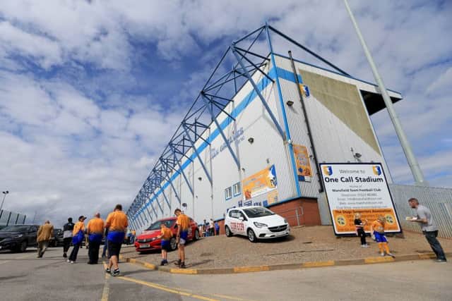 Mansfield Town's One Call Stadium.
