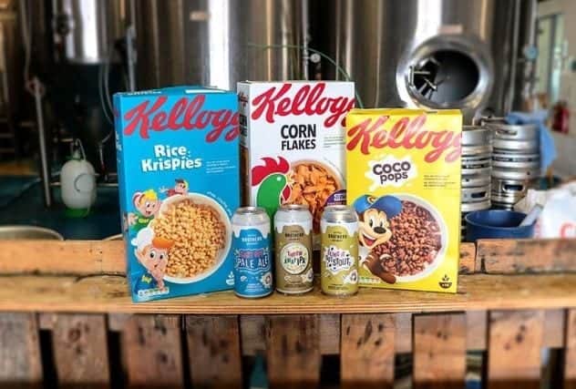The unusual beers are made from some of the brands best loved cereals (Photo: Seven Bro7hers)
