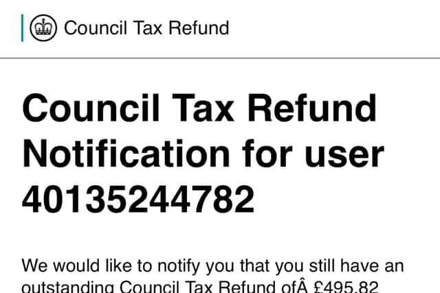 The email may look real, but it's actually a scam (Photo: JPIMedia)
