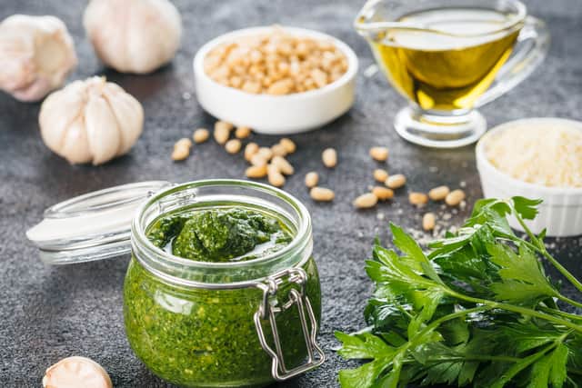 Numerous major supermarkets have removed thousands of jars of pesto from their shelves (Photo: Shutterstock)