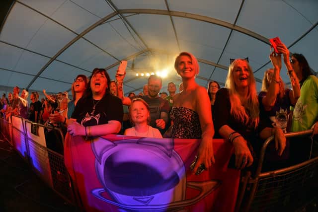 The event draws fans from around the world