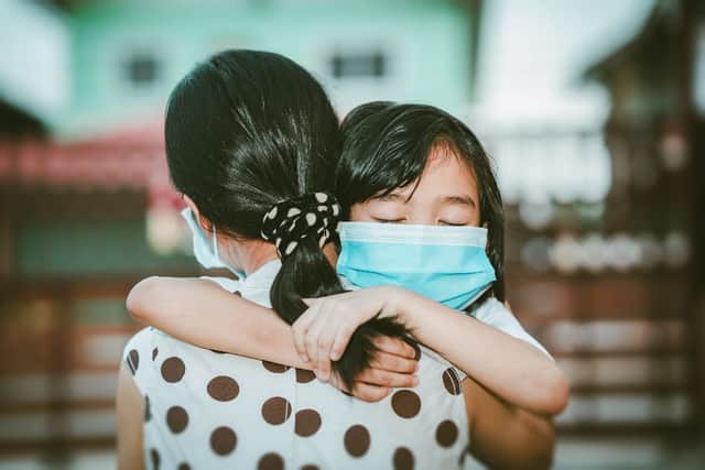 One expert has now suggested that, during these reunions, the much-missed act of hugging could be recommended over other forms of physical contact. (Credit: Shutterstock)