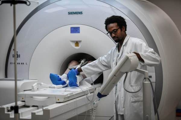 Many Covid-19 patients are too unwell to examine properly (Photo: STEPHANE DE SAKUTIN/AFP via Getty Images)