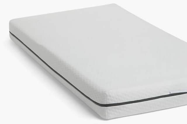 The mattress failed a firmness test on the newborn side (Photo: John Lewis)