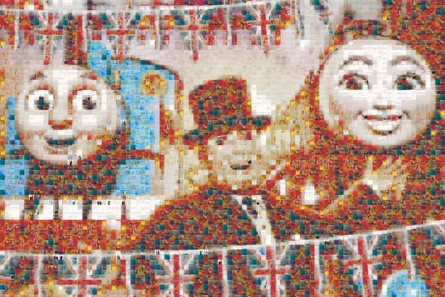 Their relationships have been immortalised in the style of Thomas and Friends by illustrator Daniel Crisp, who usually draws pictures for the books that accompany the series, to be included in the artwork.  