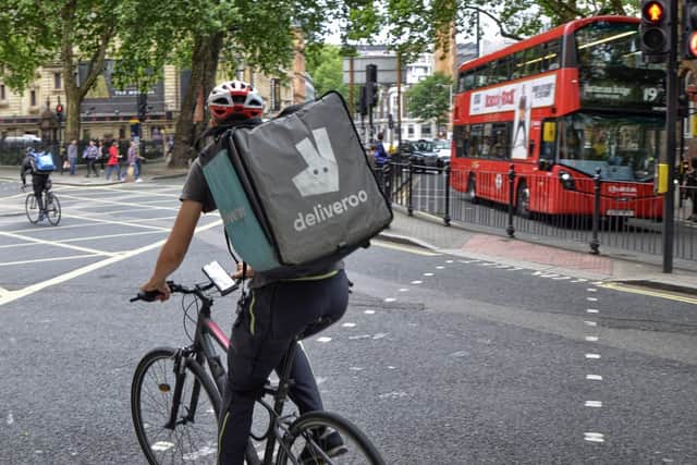 Deliveroo and UberEats couriers are campaigning for more rights at work - here’s why (Photo: Shutterstock)