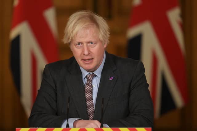 Boris Johnson announces key dates for easing of lockdown restrictions - list in full (Photo by Geoff Pugh - WPA Pool/Getty Images)