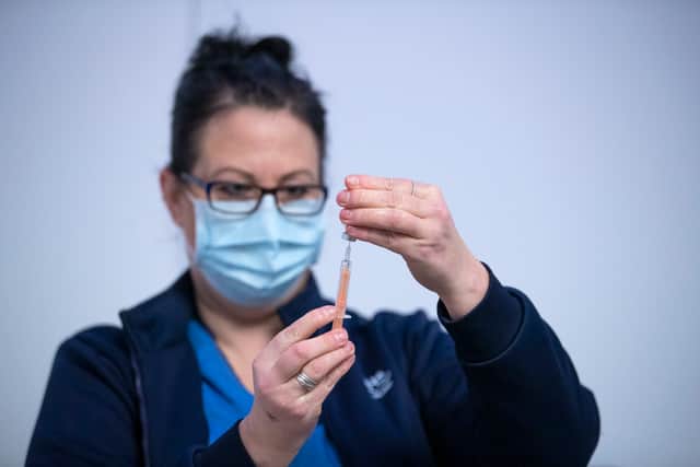An estimated 75,000 nurses in the UK haven’t received a first Covid jab (Photo  by Jane Barlow - Pool/Getty Images) 