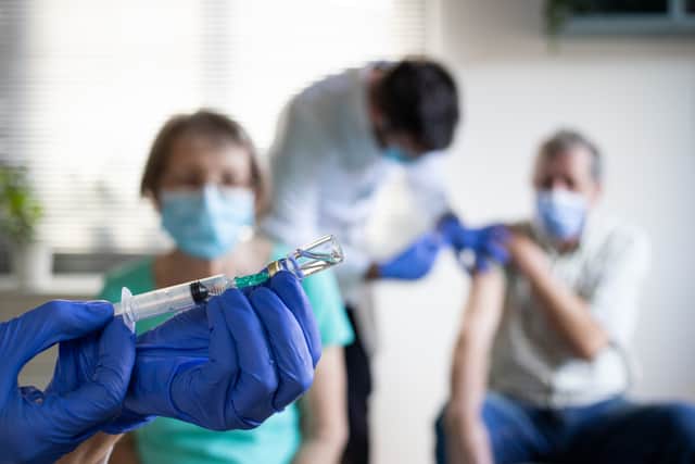 Based on the nine point priority list, the calculator will then work out where you currently stand in the vaccine queue (Photo: Shutterstock)